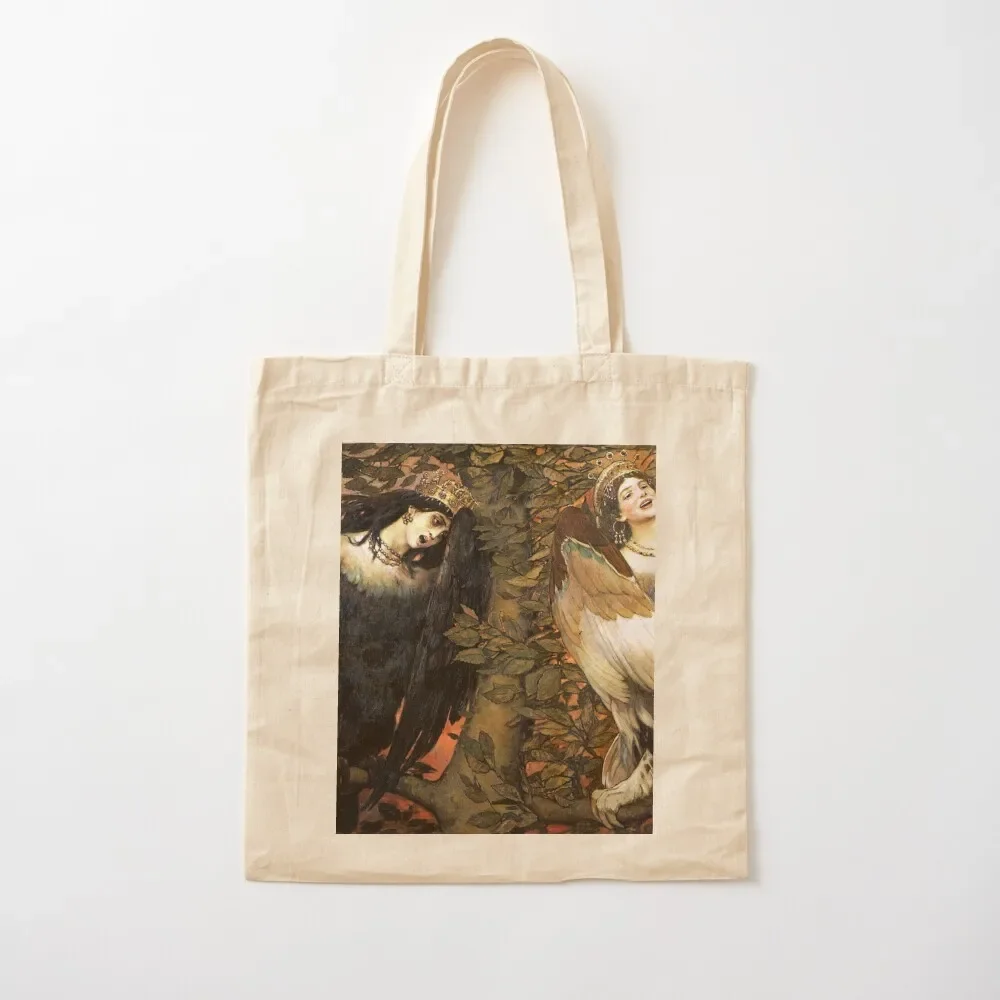 

Joy and Sorrow - Viktor Vasnetsov Tote Bag Gift bag Canvas bag Woman shopper shopping trolley