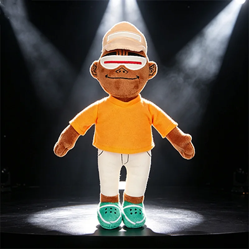 Heißer Gorillaz Noodle Plüsch Kawaii Virtual Band Street Fighter Stofftier Niedlicher Junge mit rotem Umhang für Fans, Enthusiasten und als Kindergeschenk – Detail 7