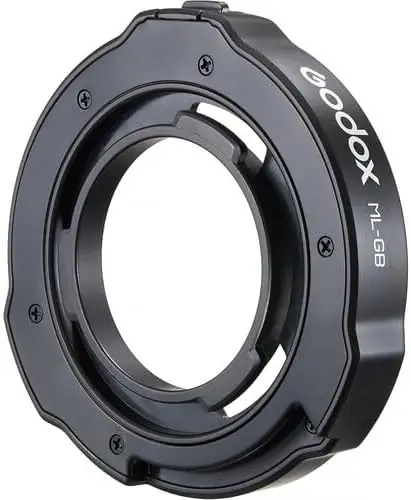 Godox ML-GB Bowens Adapter for AD300Pro II AD400Pro Flash Light ML150Bi ML80Bi ML100R ML100Bi ML60IIBi ML30 ML30Bi ML60
