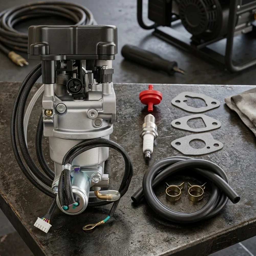 Gas Generator Repair Inverter Generator Part For RV Camping Engine Performance Robust Material Steel Construction