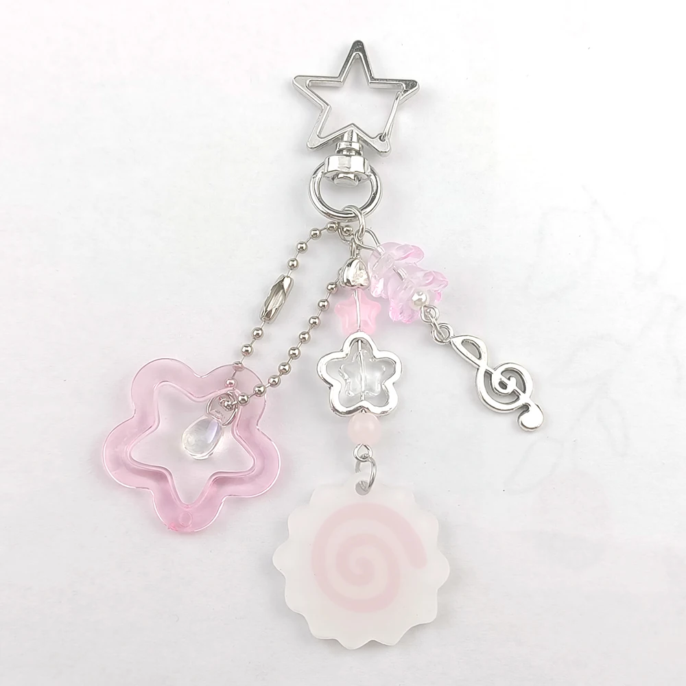 Handmade Y2K Kawaii Japanese Street Food Taiyaki Narutomaki Fish Cake Dango Phone Charm Keychain