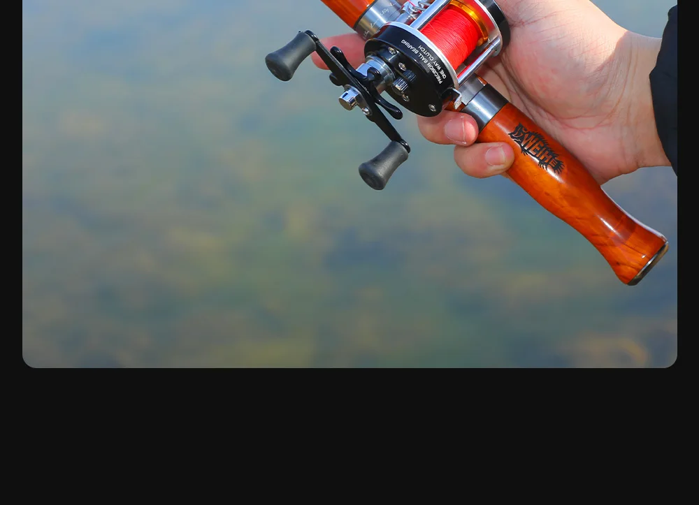 WEIHE CL25 Angelrolle Vollmetall-Guss Exquisite Baitcasting-Angelrolle – Detail 22