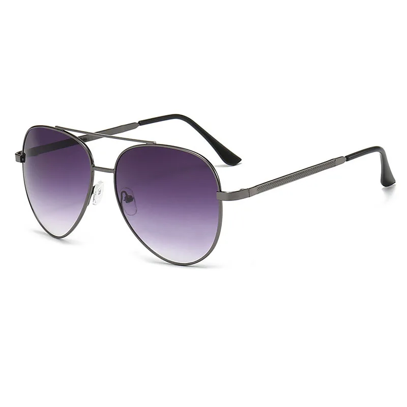 Vintage Pilot pilot for Men Sunglasses Textured eyeglass legs Metal Frame UV400 Perfect for Driving Beach Hiking and Daily Looks