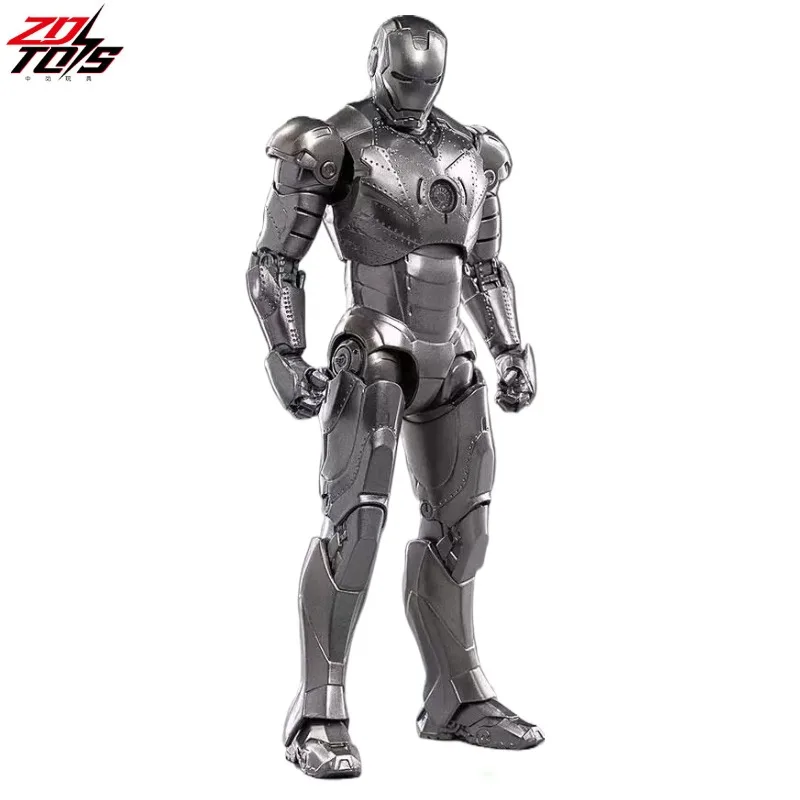 original-zd-toys-marvel-genuine-license-iron-man-mk2-luminous-version-action-figures-collectible-toy