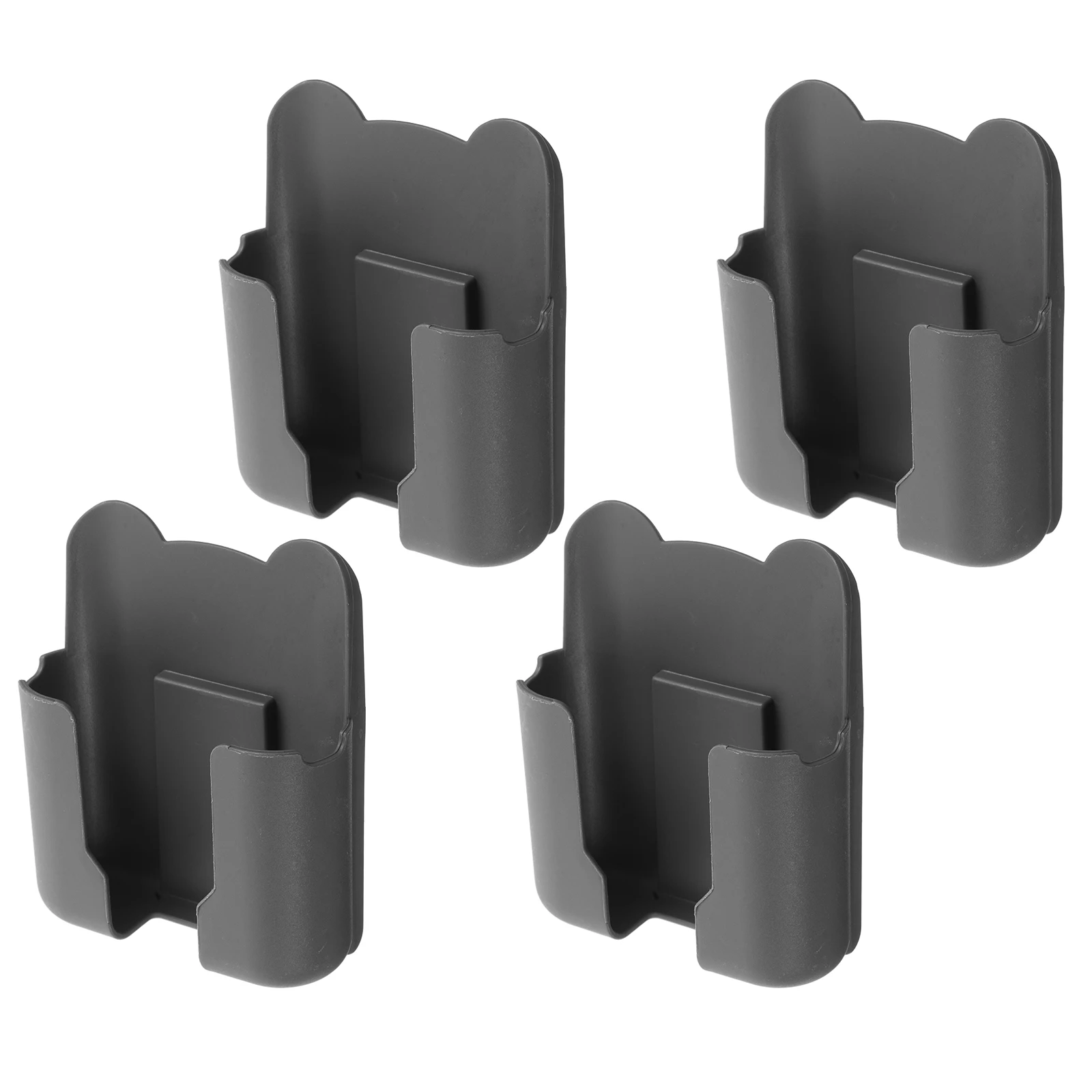 

4 PCS Storage Box Remote Holders Bracket for Couch Control Organizer Plastic Recliner Bed Headboard