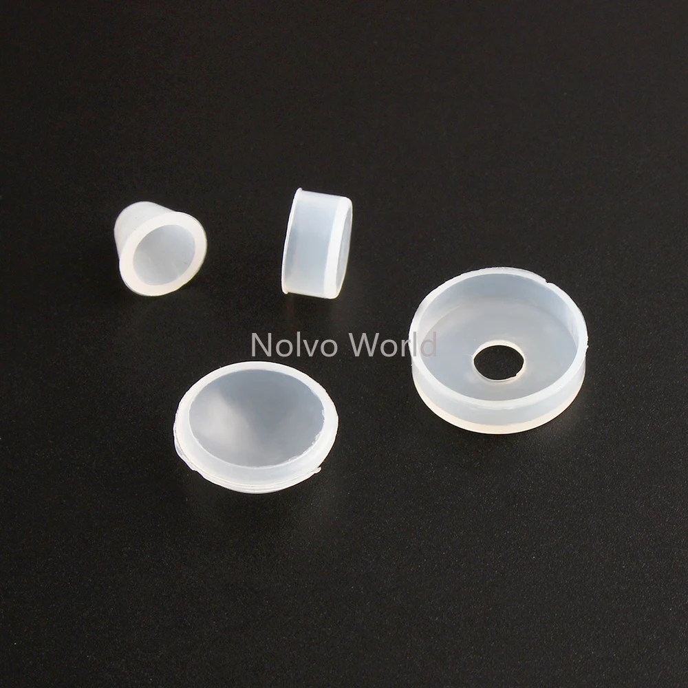

20/100/300PCS Dust-proof Soft Silicone Push Button Protective Cover Cap For Bags Magnetic Button Switch Protector Snap Hooks