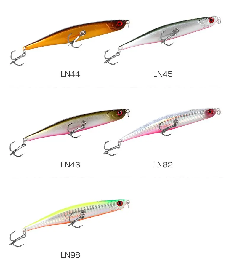 Kingdom Topwater Schwimmender Bleistift 110 mm/10 g 86 mm/6,5 g Künstliche Wobbeln Angelköder Jerkbaits Harte Köder Angeln für Wolfsbarsch – Detail 17