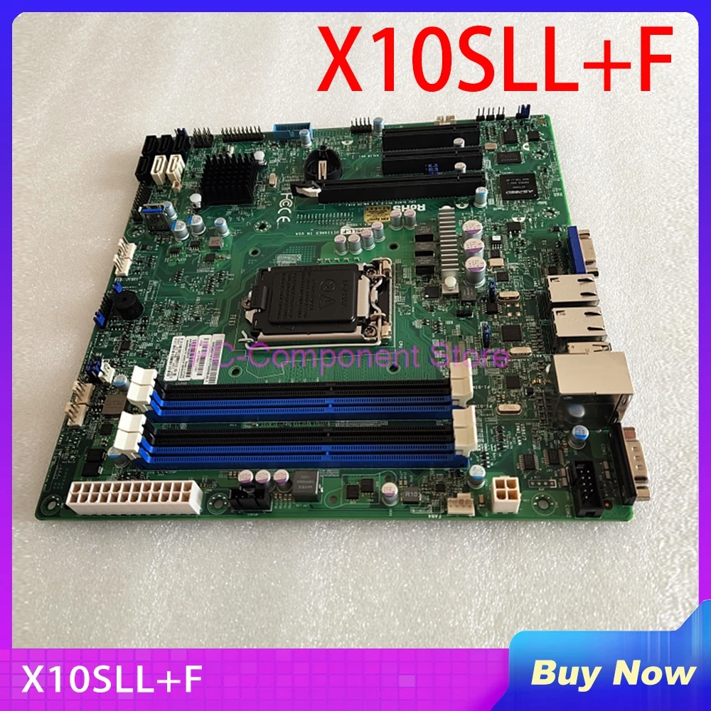 Server Motherboard For Supermicro LGA1150 E3-1200 V3 X10SLL+F