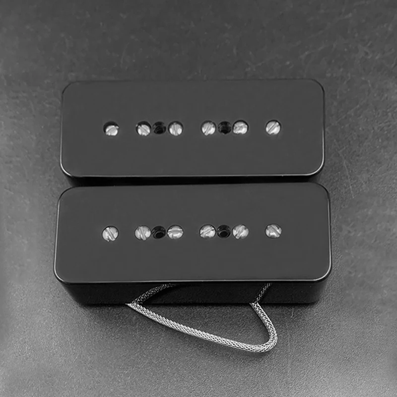 Vintage Alnico 5 Soapbar P90 Gitarren Pickup Hals oder Bridge Pickup Gitarren zubehör Silber/Schwarz/Weiß/Creme wählen