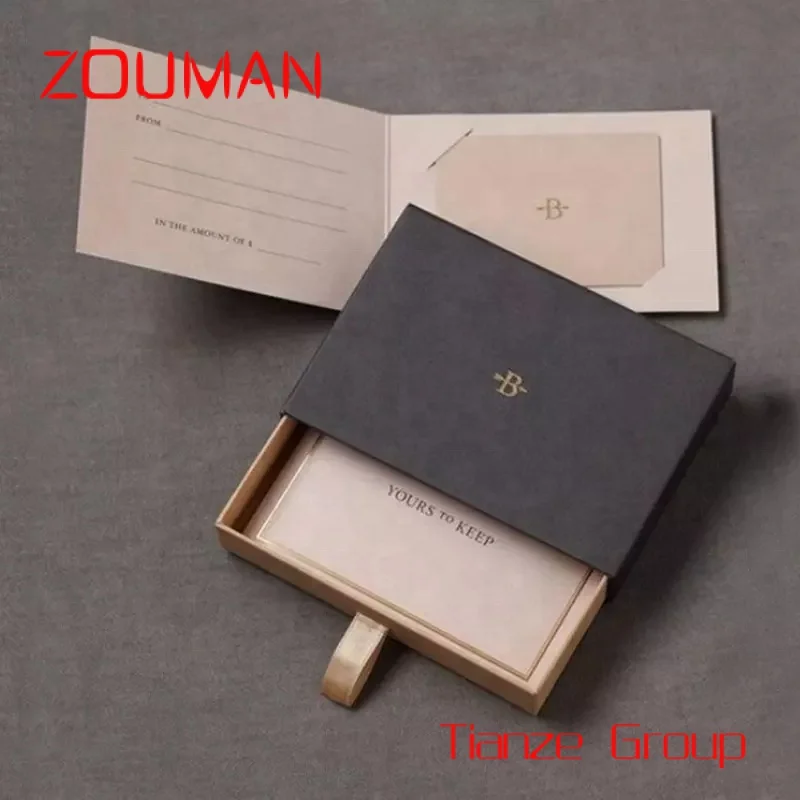 Custom , Custom Small Paper Cardboard Ring Drawer Packaging Jewelry Gift Box And Bag With Logo Printed