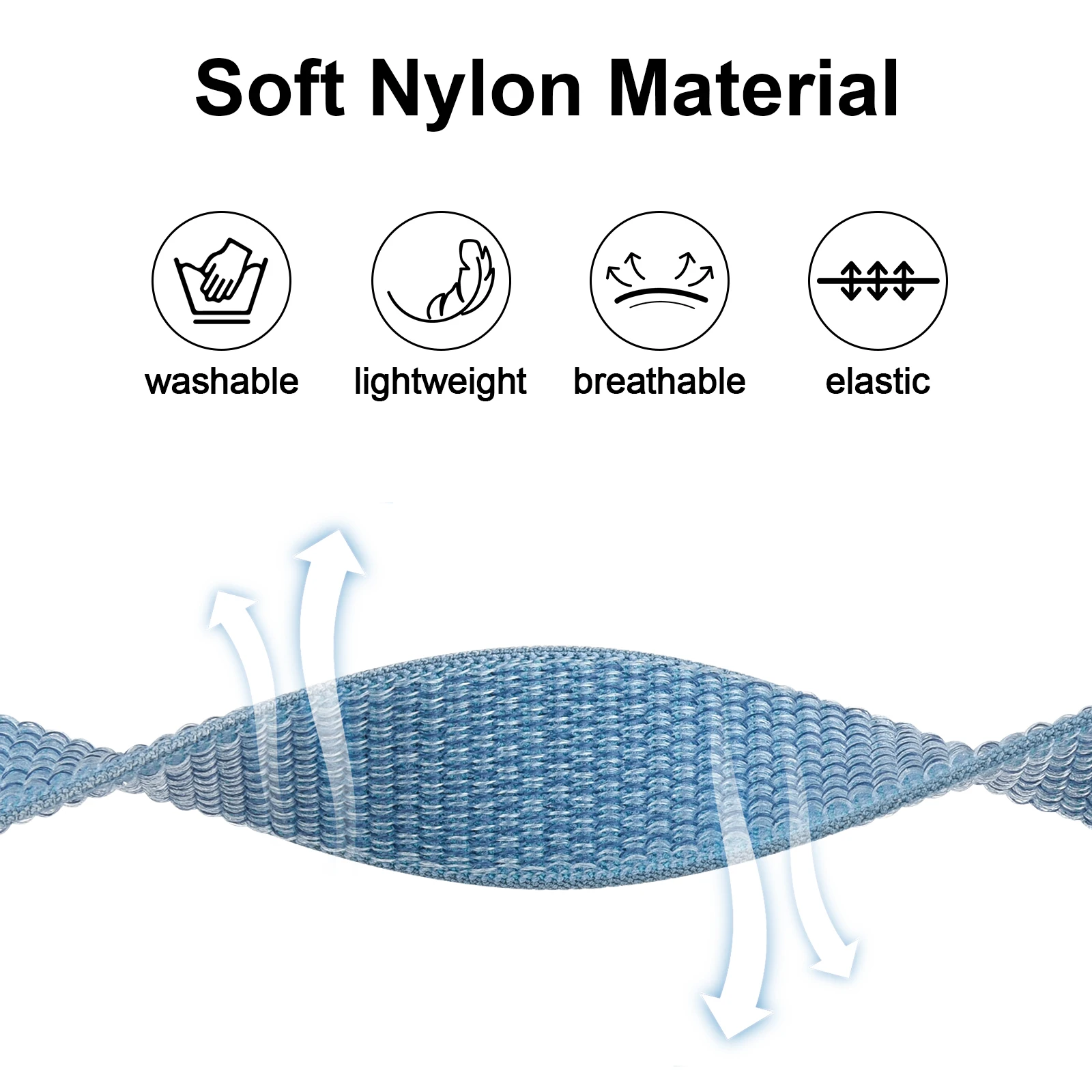 애플 에어태그용 나일론 팔찌 커버, 조절 가능한 분실 방지 팔찌, 유아, 남아, 여아, 노인용