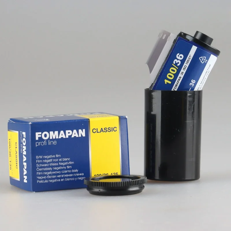 

1-10 ROLL Classic 100 Degrees 135 Fomapan Black And White Film Subpackage Rolls 36 Exposure Per Roll For Kodak 135 Film Camera