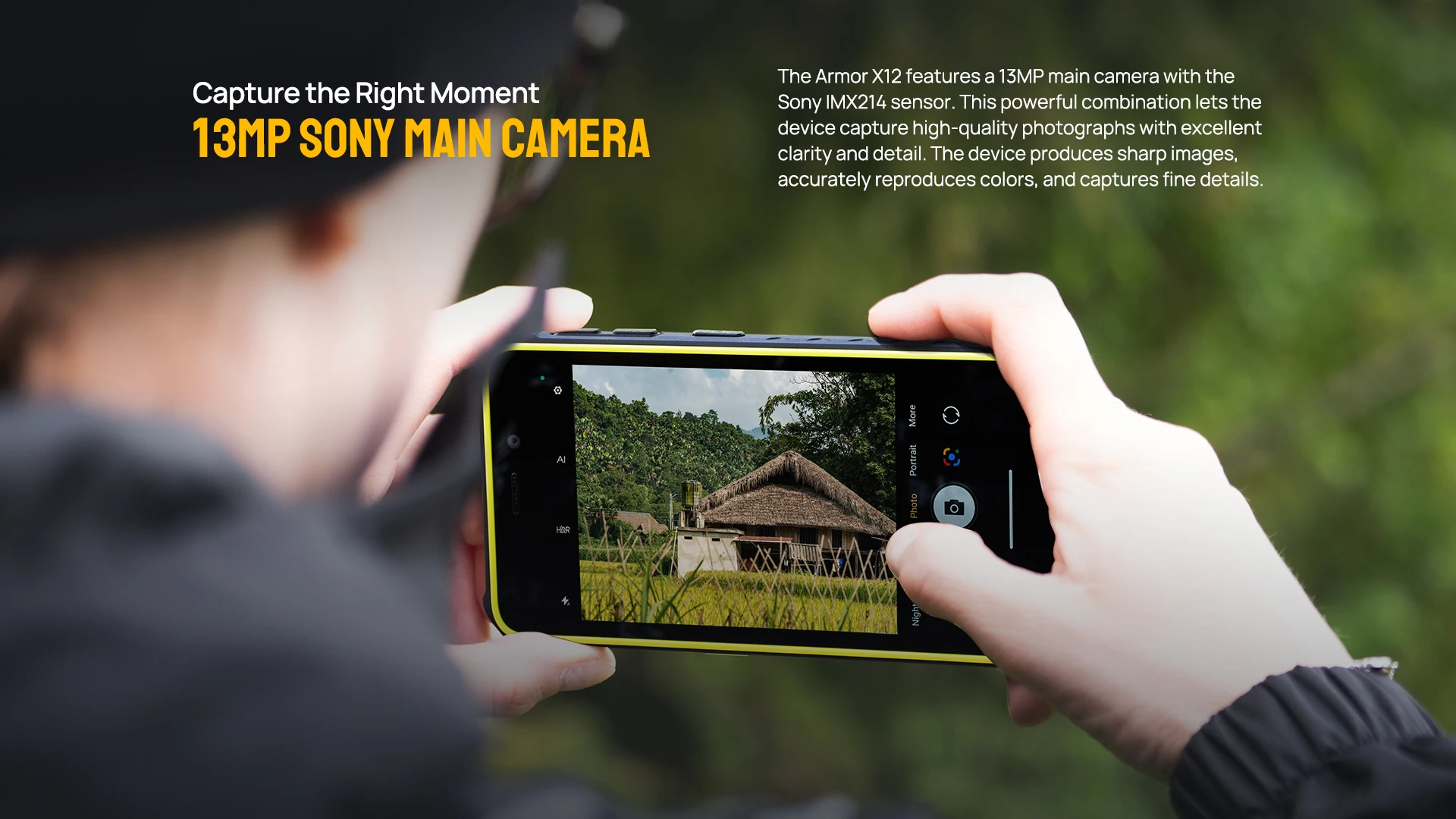 Ulefone Armor X12,Android 13,Up to 6ГБ(3ГБ+3ГБ)RAM,32ГБ ROM,4860mAh,13MP , 5.45", 4G NFC,Global Version