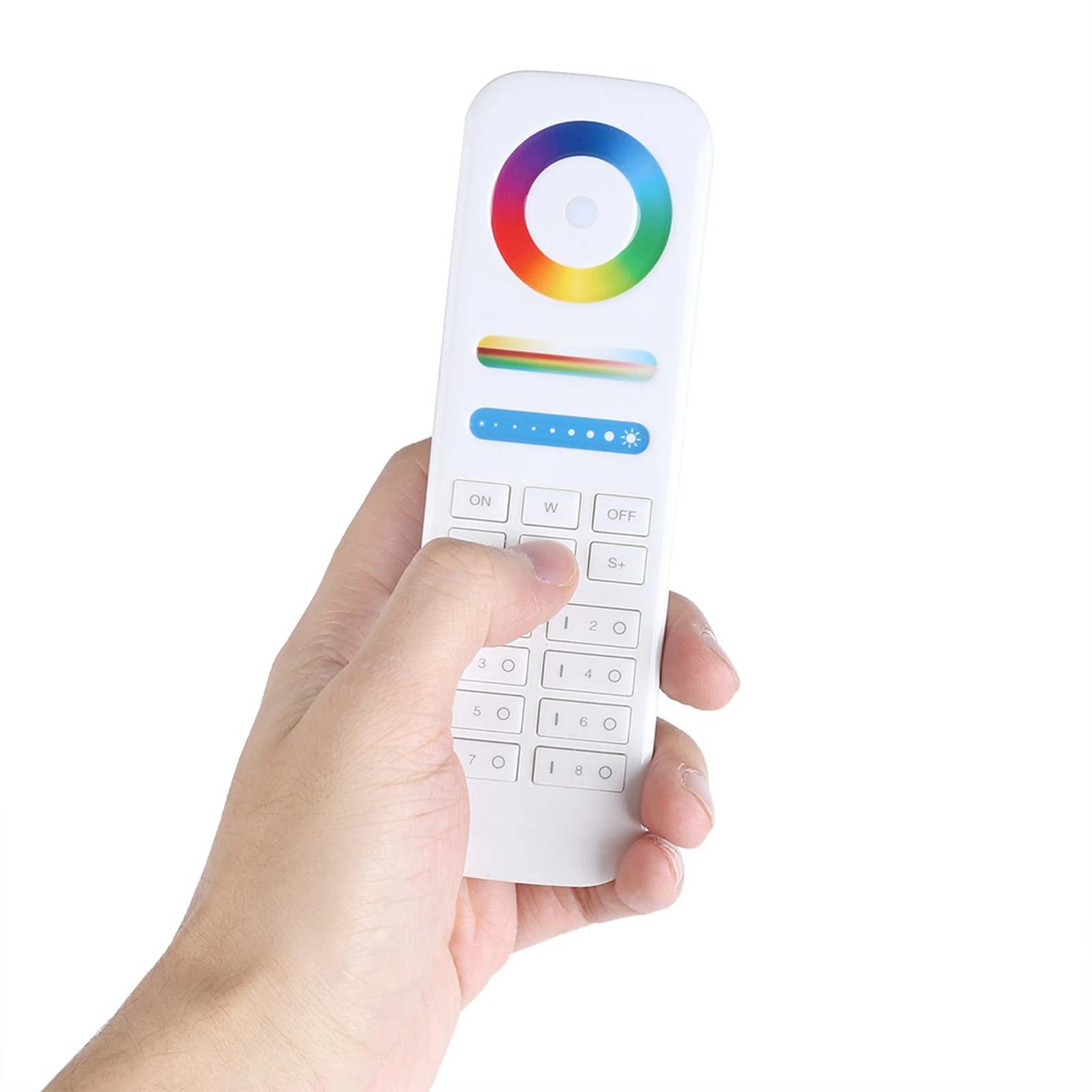 LED Controller Milight 2.4G Wireless 8-Zone Remote Controller for RGB+CCT LED Bulbs Strip Lights