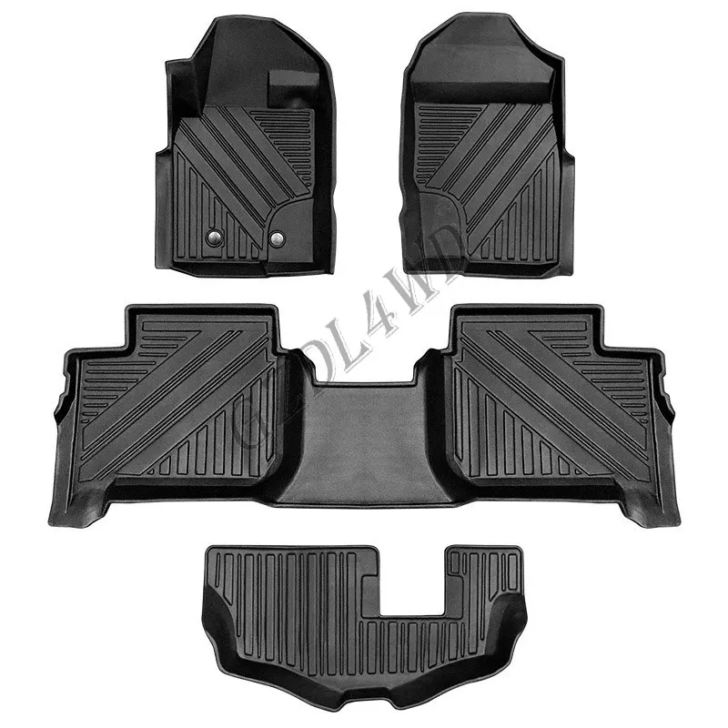 

GZDL4WD Eco-friendly TPE Car Mat For Ranger Everest 2022+ Waterproof And Wear-Resistant Easy To Clean Odorless Car Floor Mat