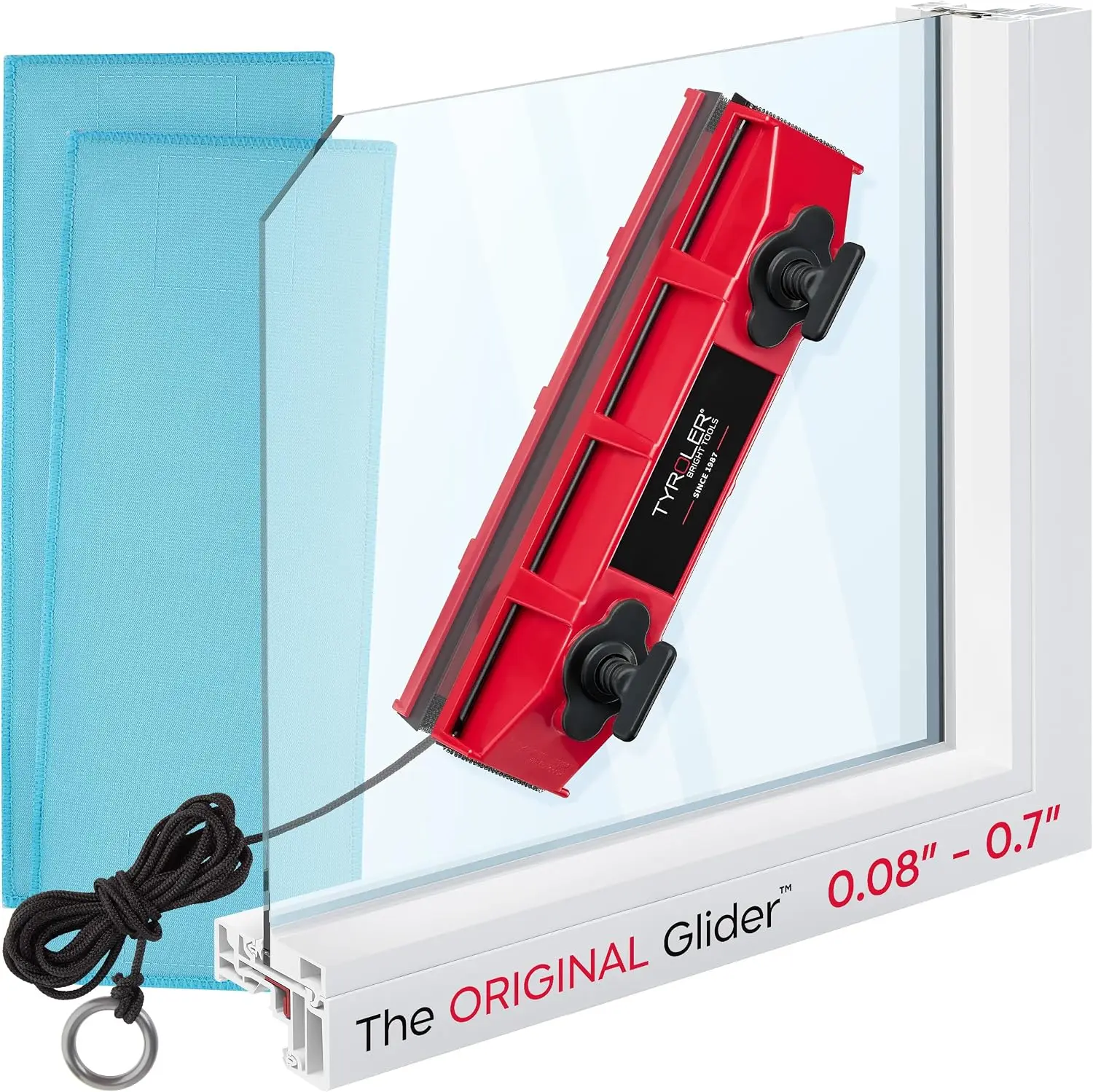 Tyroler Magnetic Window Cleaner Tool Fits Windows 0.1