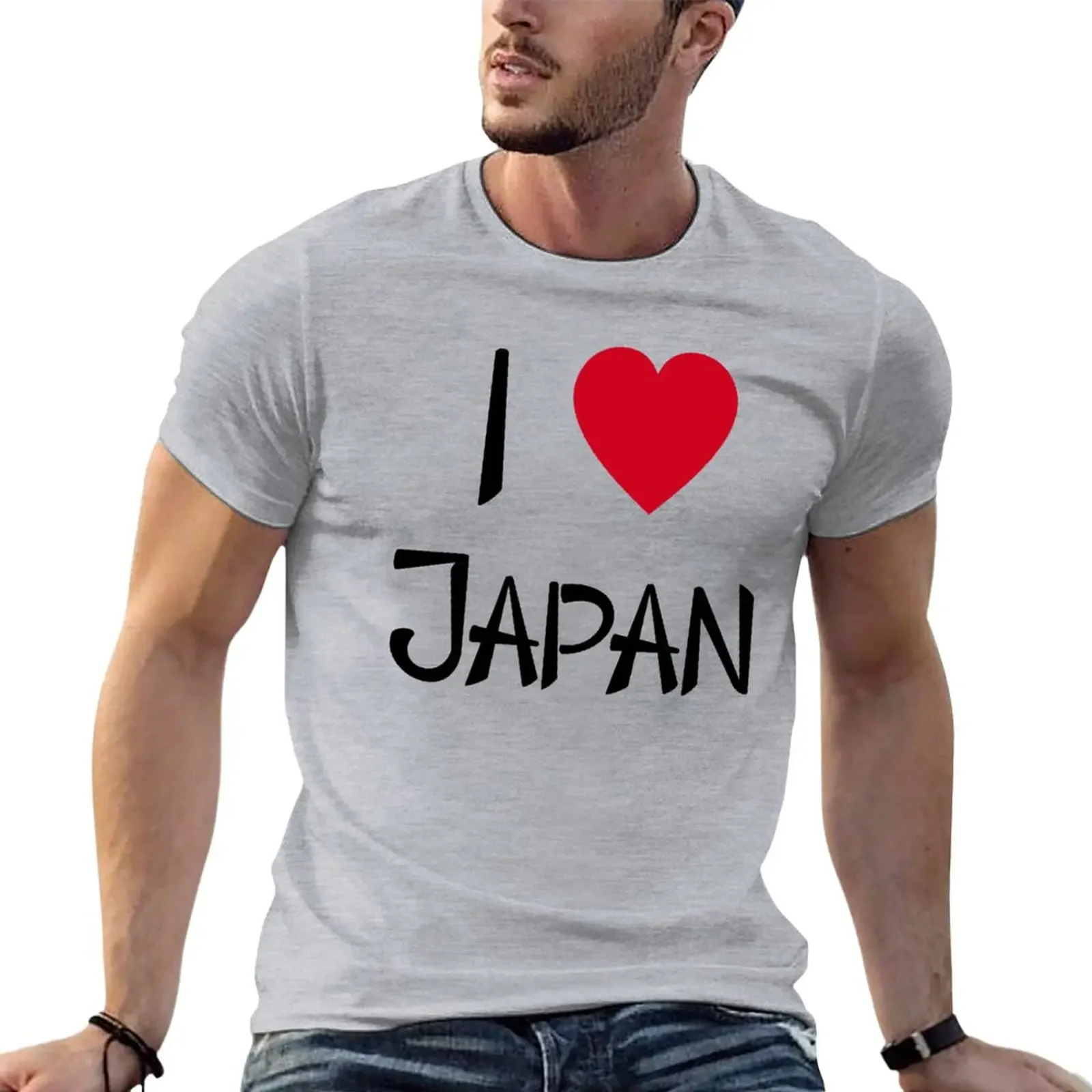

I Love Japan T-Shirt for a boy vintage Men's t-shirts
