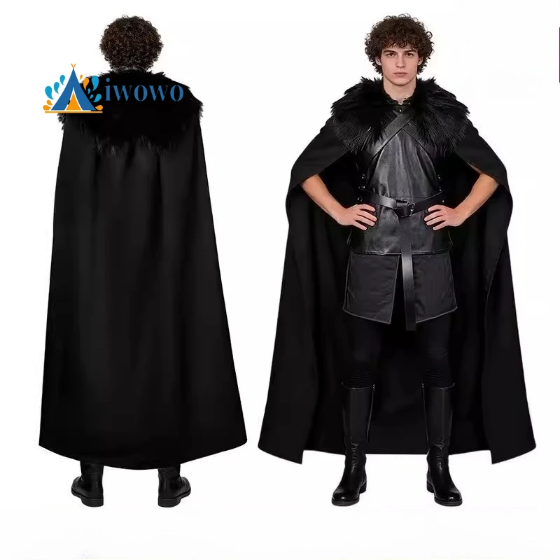 

Movie Cosplay Series:Game -Thrones-Jon Snow Cosplay high quality Costume full set Halloween costume