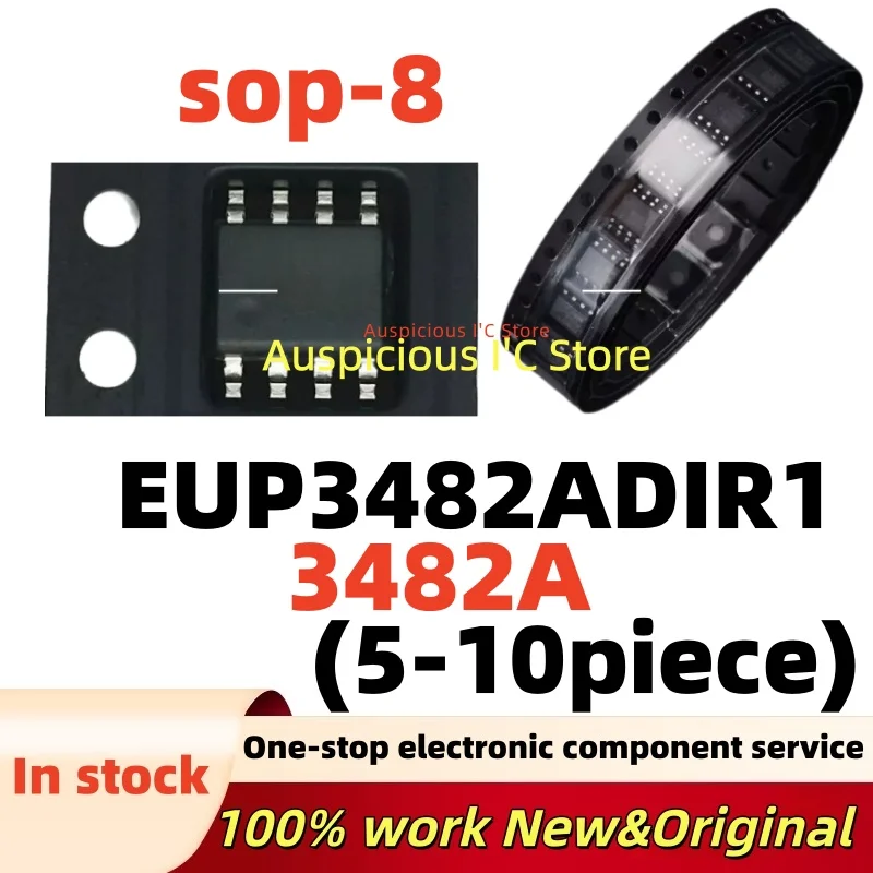 (5-10pcs)100%NEW 3482A EUP3482ADIR1 EUP3482A EUP3482 sop-8