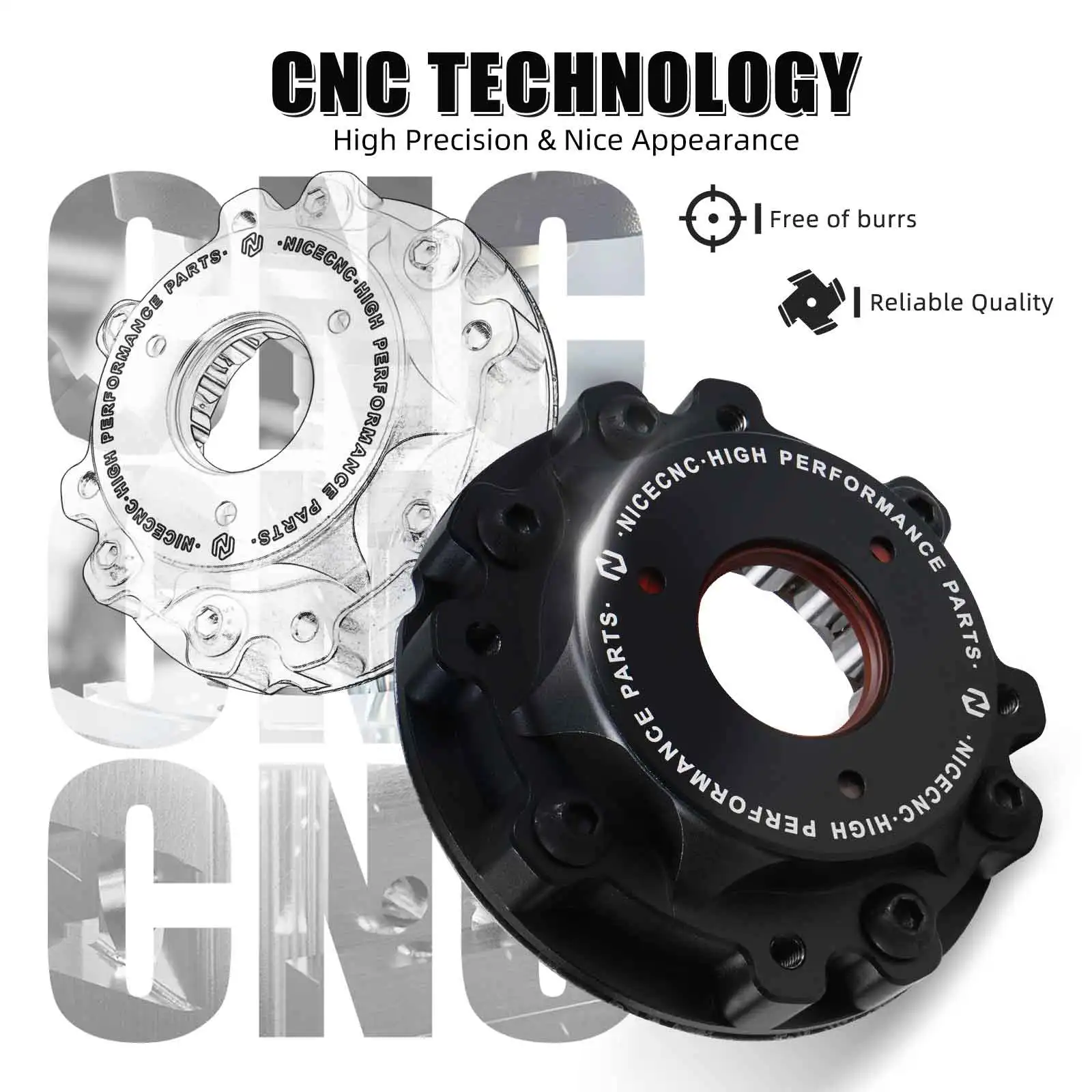 Protector de cubierta de PTO de motor UTV para Can Am Maverick X3 4x4 Turbo DPS X3 RR 4x4 XRS SMART-SHOX Turbo Premium 7075 piezas de aleación de aluminio