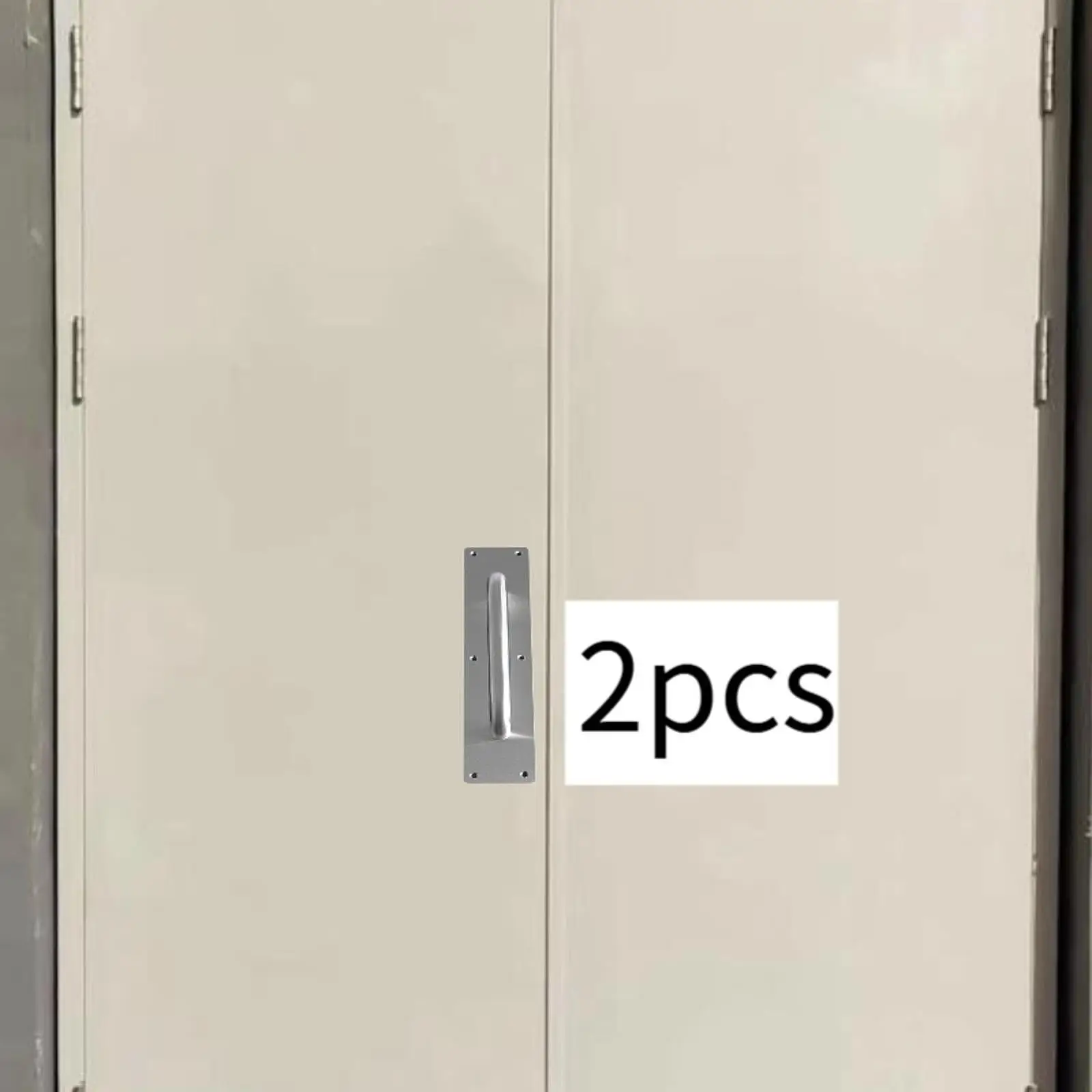 Heavy Duty Stainless Steel Door Handles with Screws Stable Pull Push Plates for Sliding Door Fittings