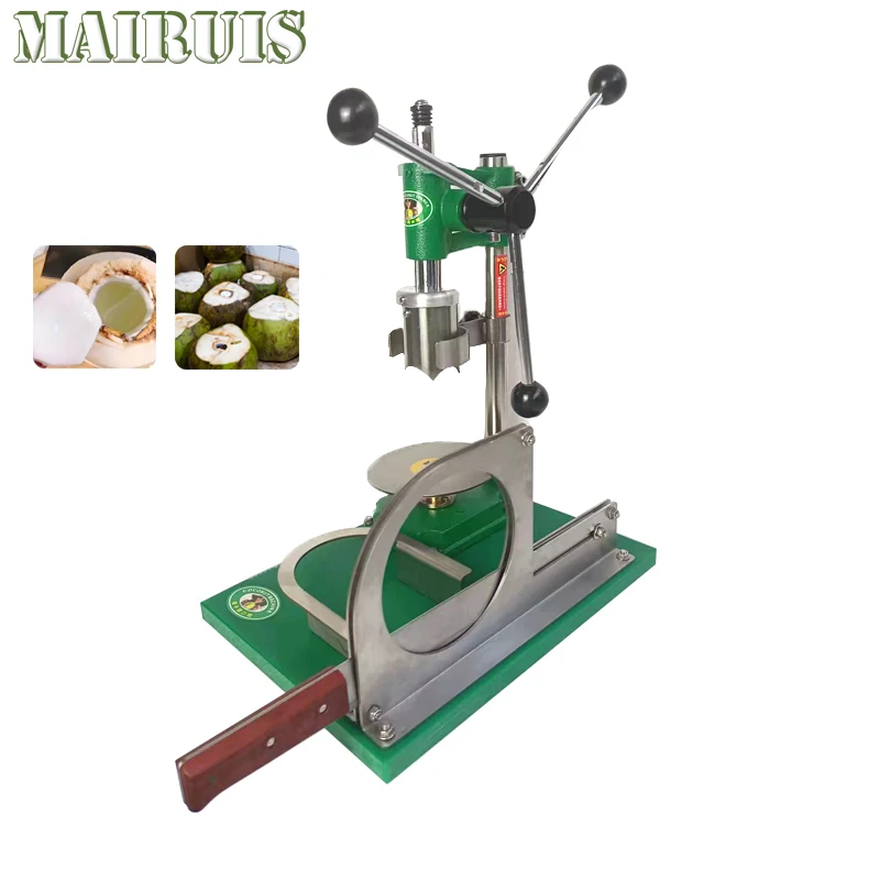 304 Stainless Steel Blade Material Young Coconut Opener And Puncher Machine Tender Coconut Opener Food Processing Machinery
