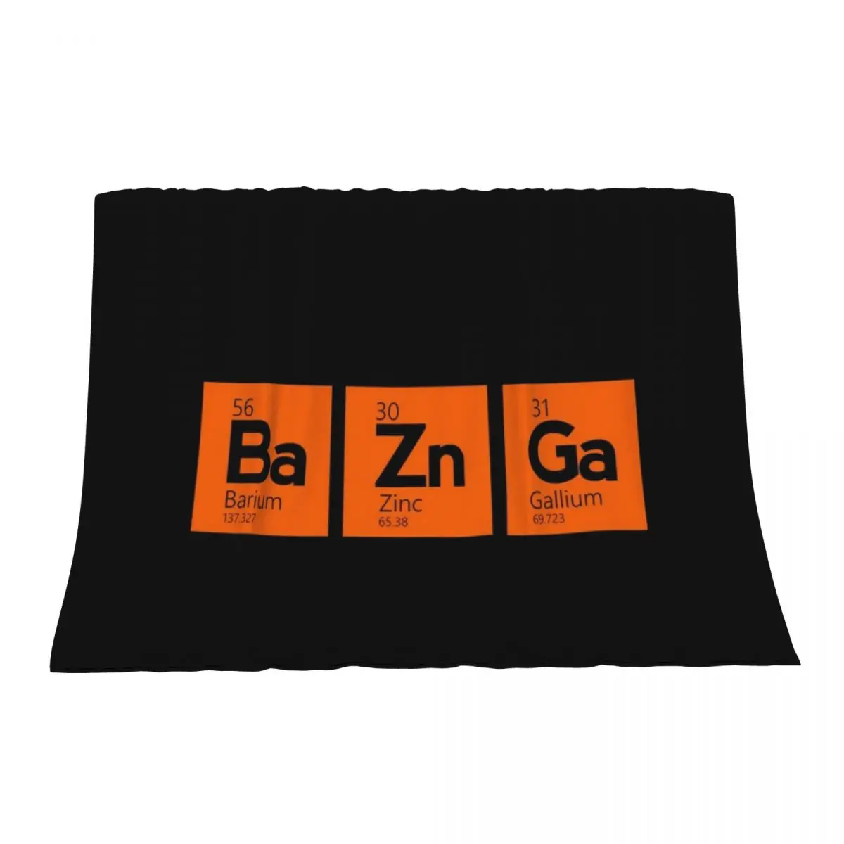 

Bazinga 1 Throw Blanket Flannel Bed covers anime Blankets