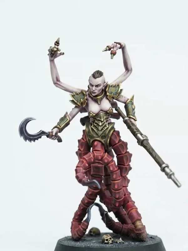 AW  40K Blood Meat Lady, Archon Toxik Lady, Dark Elf, Blood Meat Craftsman, Estatua de Cuerpo Completo, Figura Colec...