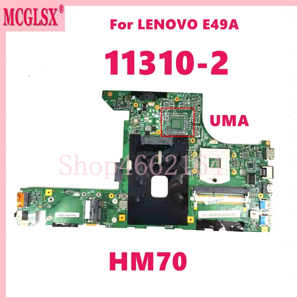 

11310-2 SJTNV / HM70 Notebook Mainboard For LENOVO E49L E49A Laptop Motherboard 100% Fully Tested OK