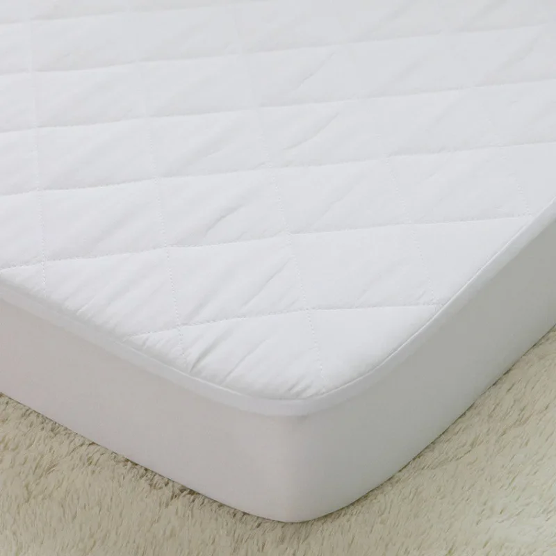 Conjunto de cama de qualidade premium para berço do bebê, impermeável cabido folha, colchão e saia berço com costuras reforçadas