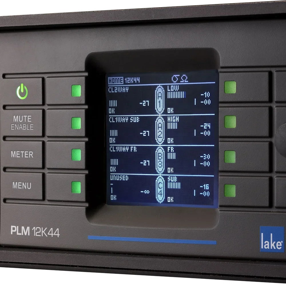 Lab.gruppen PLM 12K44 Digital Class TD Amplifier 4-Channel 12000w Line Array Speaker System Power Amplifier