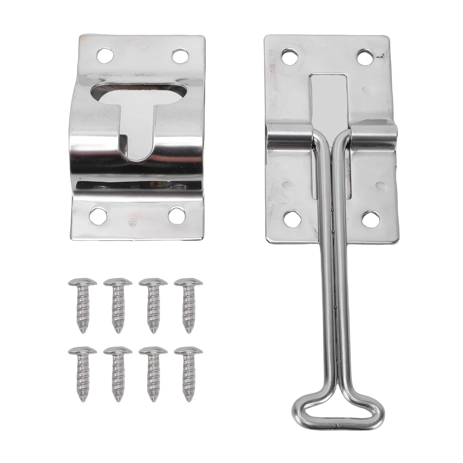 

RV Door Holder RV Door Holder Stainless Steel T Trailer Door Holder Catch for Cargo Trailers Camping Vehicle Trucks
