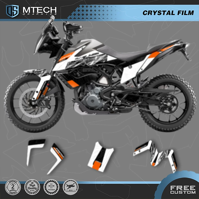 

DSMTECH Motorcycle Graphics For KTM 2020 2021 2022 ADV 20-22 ADV390 Decals Stickers Kits 002