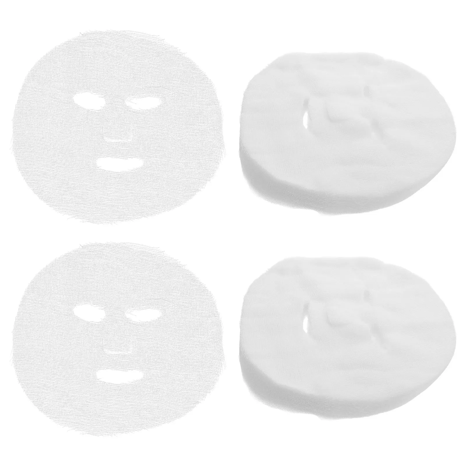 

100 Pcs Face Gauze Mask Sheets Disposable Soft Film Powder Hydrating Skin Friendly Beauty Salon Skincare Facial Masks DIY Women