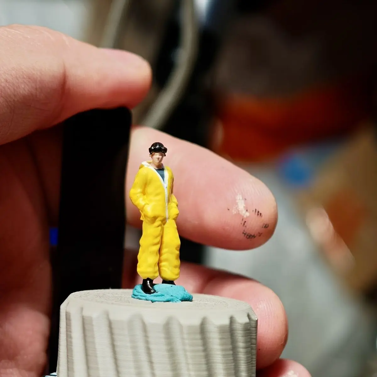 1/64 Hars Statisch Miniatuur Model Breaking Bad Walter Jesse Beeldjes Diorama Garage Scène