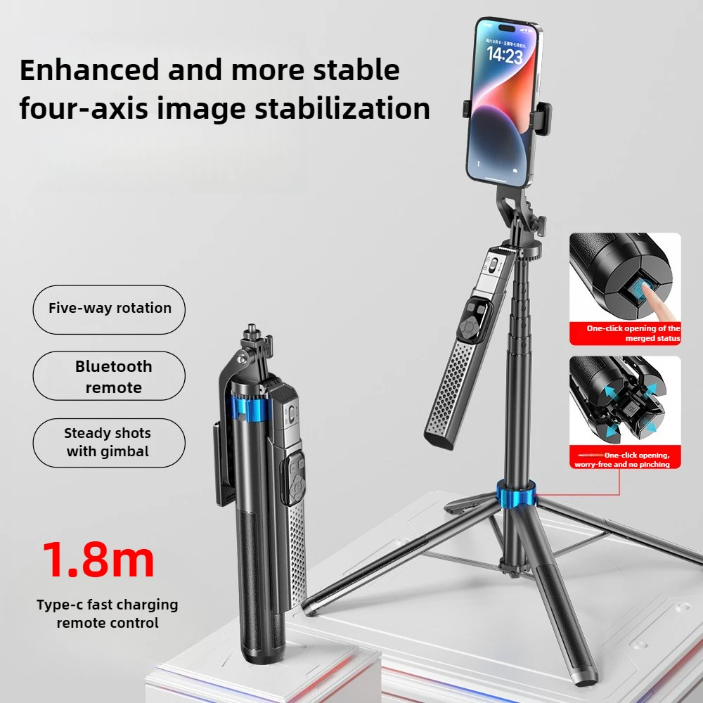 

180 см палка для селфи съемный беспроводной пульт дистанционного управления для телефона настольная подставка штатив для IPhone Android смартфон съемка видеоблог