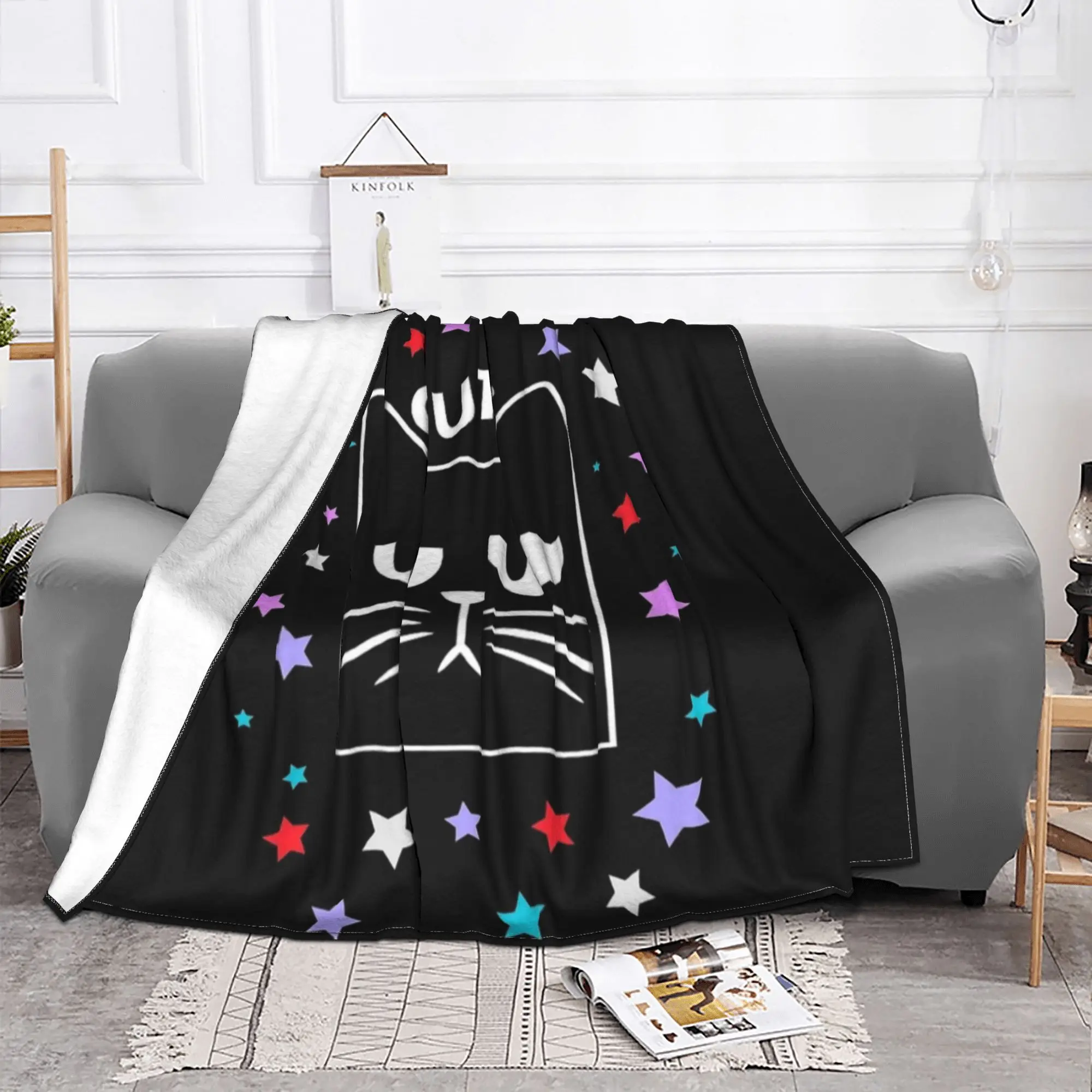 Oliviaa Sour Guts Vampire Fleece Throw Blankets Rodrigos Blanket for Bedding Bedroom Warm Bed Rug