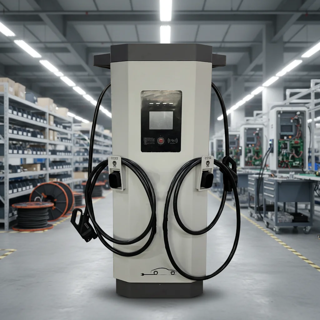 60KW-480KW DC EV Charger Customization Logo GBT/CCS2 Fast Charging Station Electric Car OCPP 380V Input Voltage