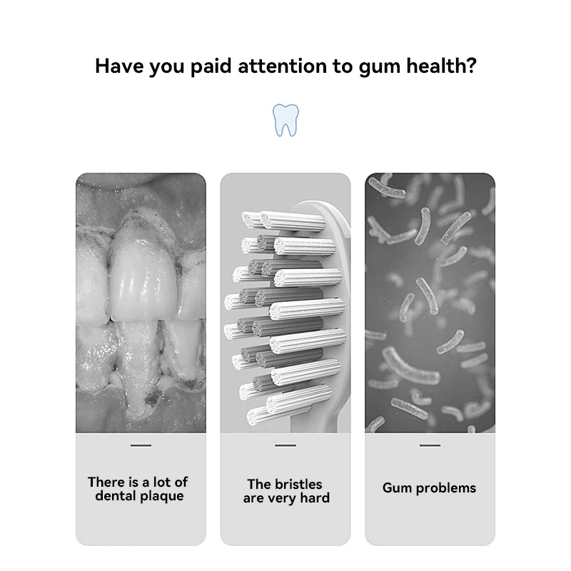 Brosse à dents électrique pour adulte, cheveux doux, étanche, pierre dentaire fournie, irrigateur