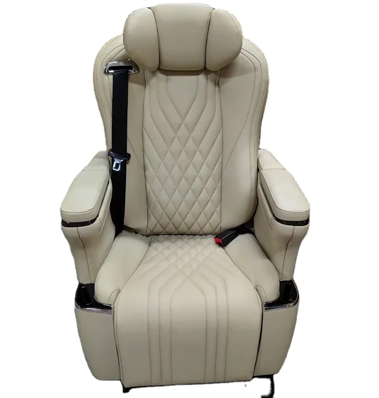 

RV Swivel Seat,Luxury V Class Seat With Vip Car Central Control Armrest Box and Foldable Seat Side Wall Hidden Seat