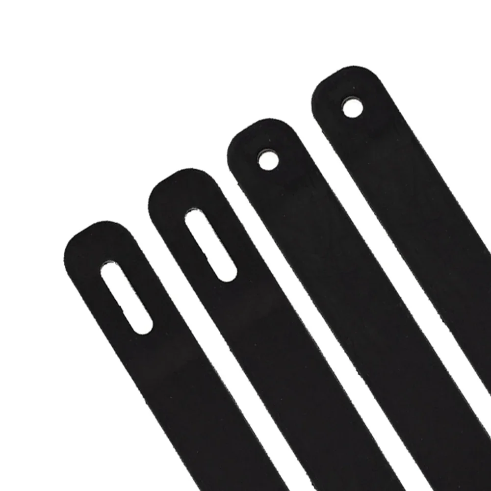 4 Piece Rubber Door Strap Kit Compatible With For Polaris For Ranger 2013-2020 OEM 7081843 5450947 Replacement Straight Fit
