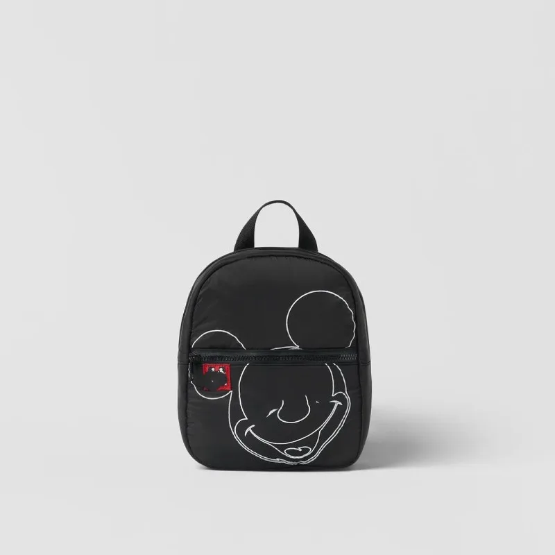 

Disney's New fashionable women's bag with premium collaboration Mickey Mouse print backpack for the shoulders backpack for women