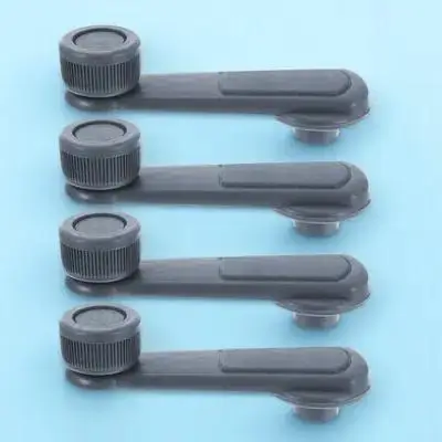 

4Pcs Car Window Crank Handles ABS Manual Replacement Kit Suitable for Most Vehicles Durable Plastic Car Window Handle Crank