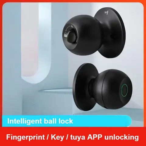 Tuya 생체 인식 지문 스마트 도어 잠금 장치 전자 잠금 장치가있는 열쇠가없는 보안 도어 입력 홈 하우스 아파트