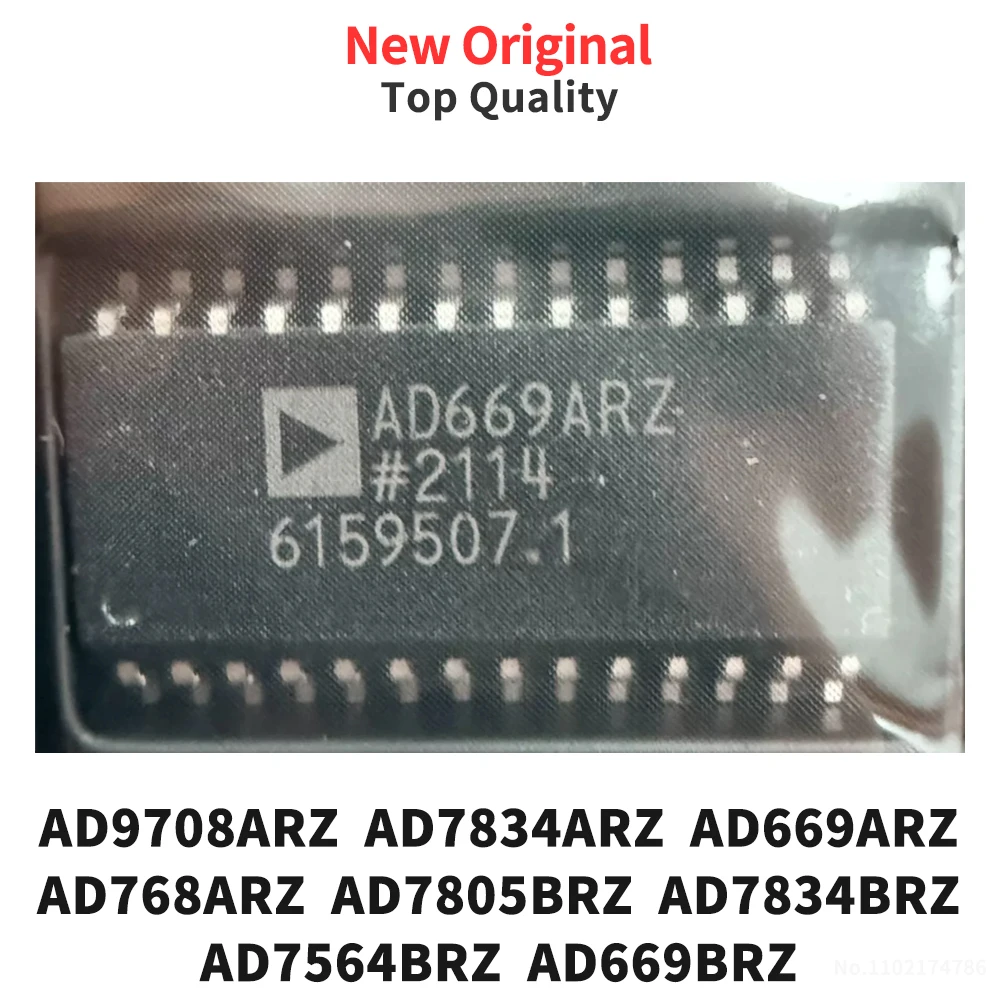 (1 Piece) AD9708ARZ AD7834ARZ AD669ARZ AD768ARZ AD7805BRZ AD7834BRZ AD7564BRZ AD669BRZ SOP New Original
