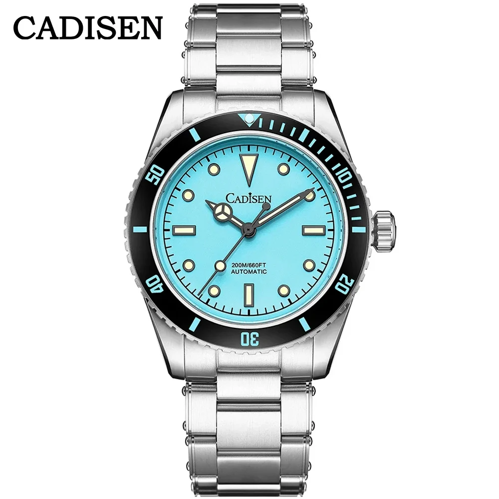 

CADISEN Men Mechanical Watch Top Brand Luxury Automatic Watch Business Stainless Steel Waterproof Watch Men relogio masculino