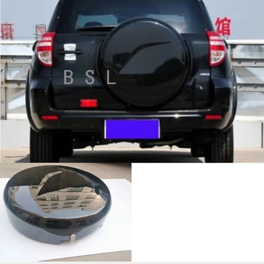 

high quality ABS Spare Tire Cover Plastic Spare wheel Cover 2009-2012 Fit For Toyota RAV4