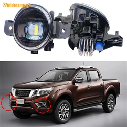 2 Pieces Car Canbus LED Fog Light Assembly 30W Front Fog Daytime Running Lamp H11 12V For Nissan NP300 Navara (D23) 2014-2020