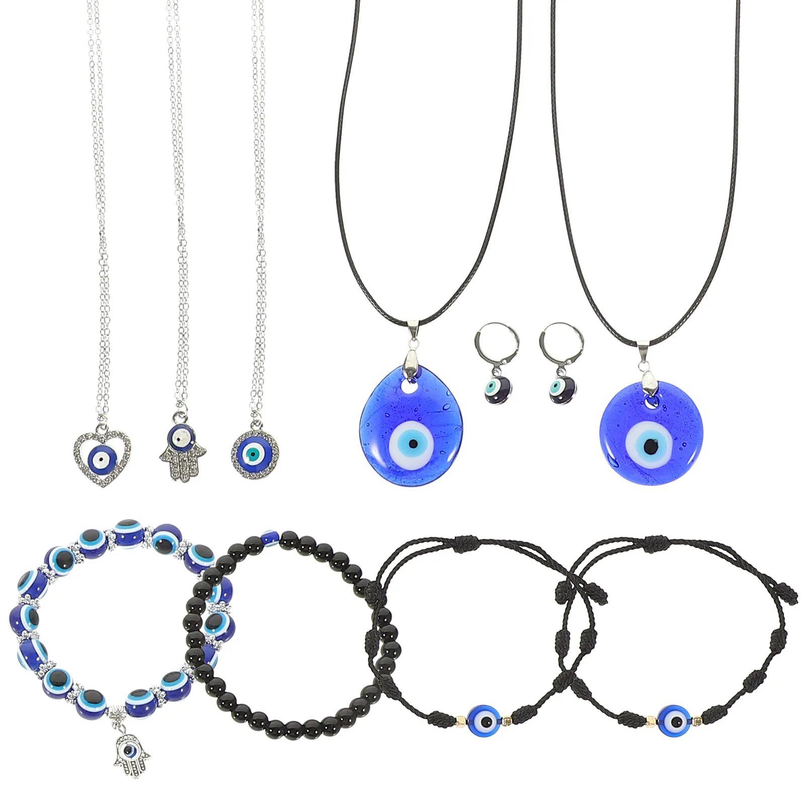 

Eye Bracelet Charms for Necklaces Pendants Jewellery Making Chain Glass Bracelets