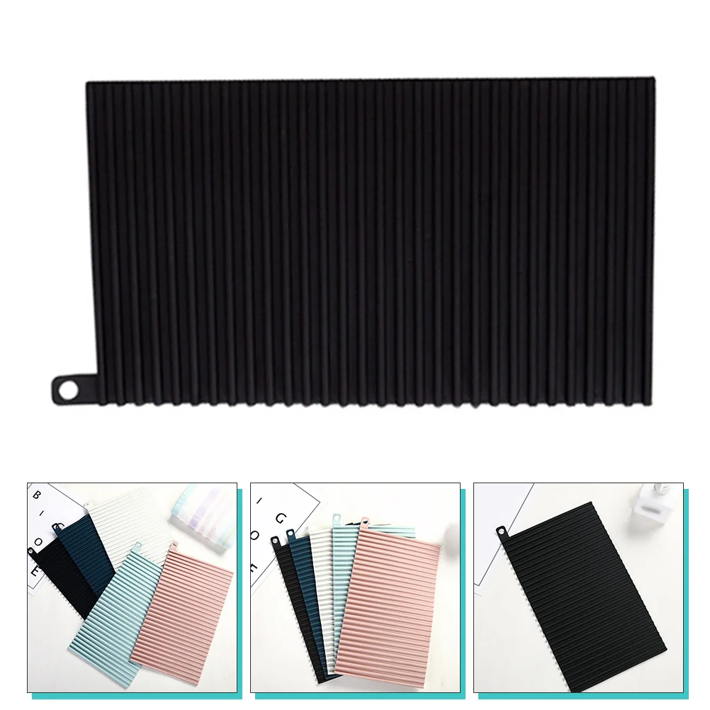 

Soft Non-slip Washboard Foldable Silica Gel Laundry Washing Board for Hand Wash Clothes Travel Mini Silicone Washboards